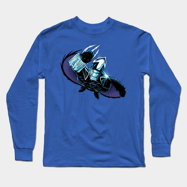 Dark Hawksbill Long Sleeve T-Shirt by ThirteenthFloor